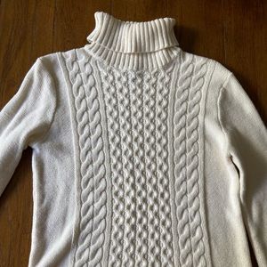 Gap Turtleneck Cable Knit Sweater